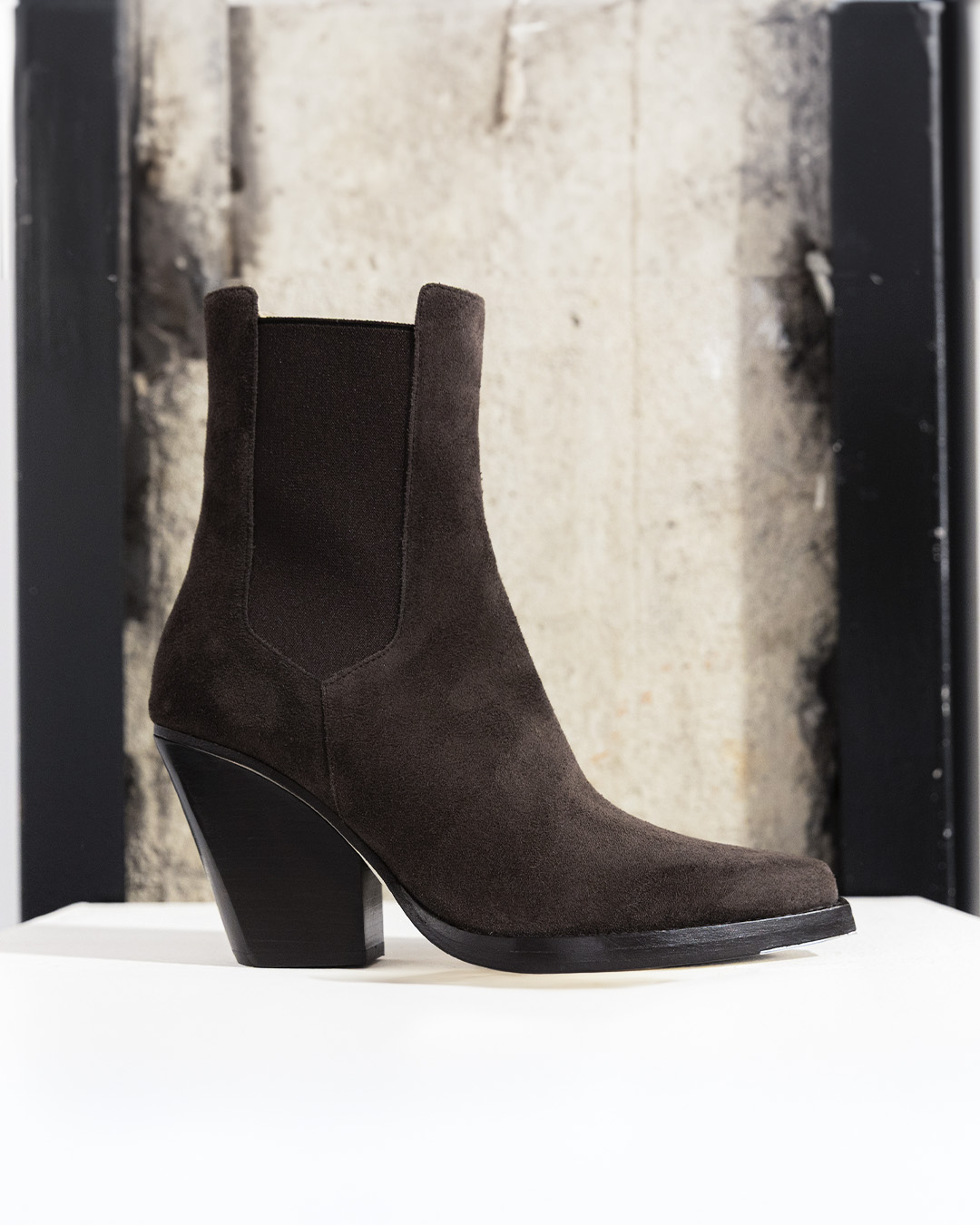 Louise Texas 85, Sport Suede Dk Brown - Stefano Mugnai
