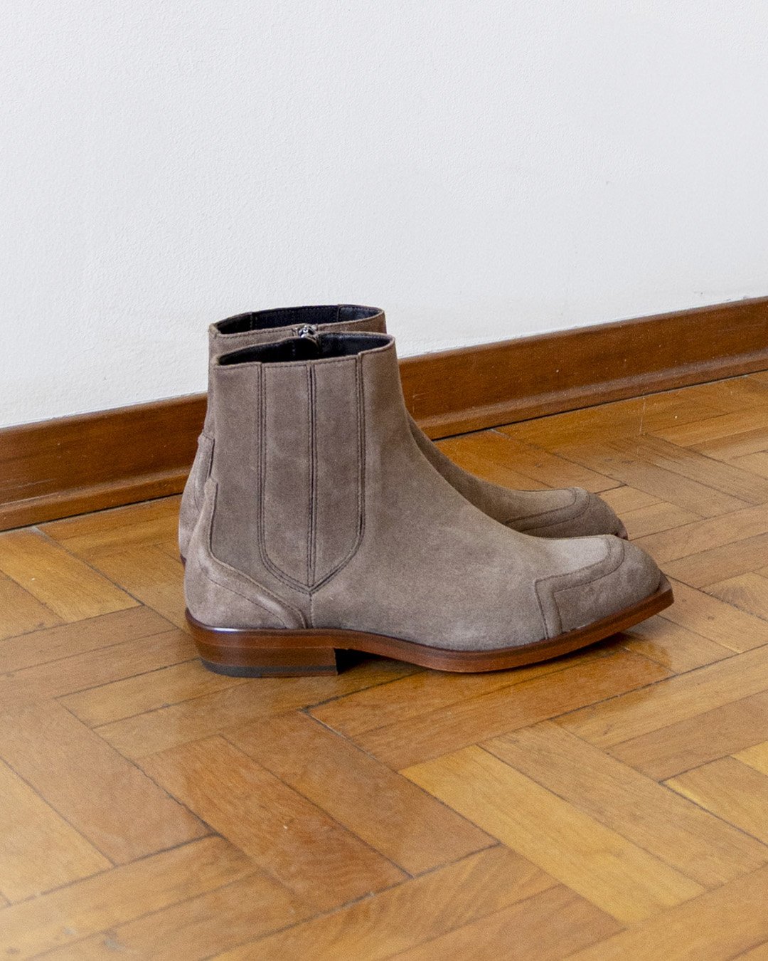Johnnie Mid Boot, stivaletto suede uomo - Stefano Mugnai